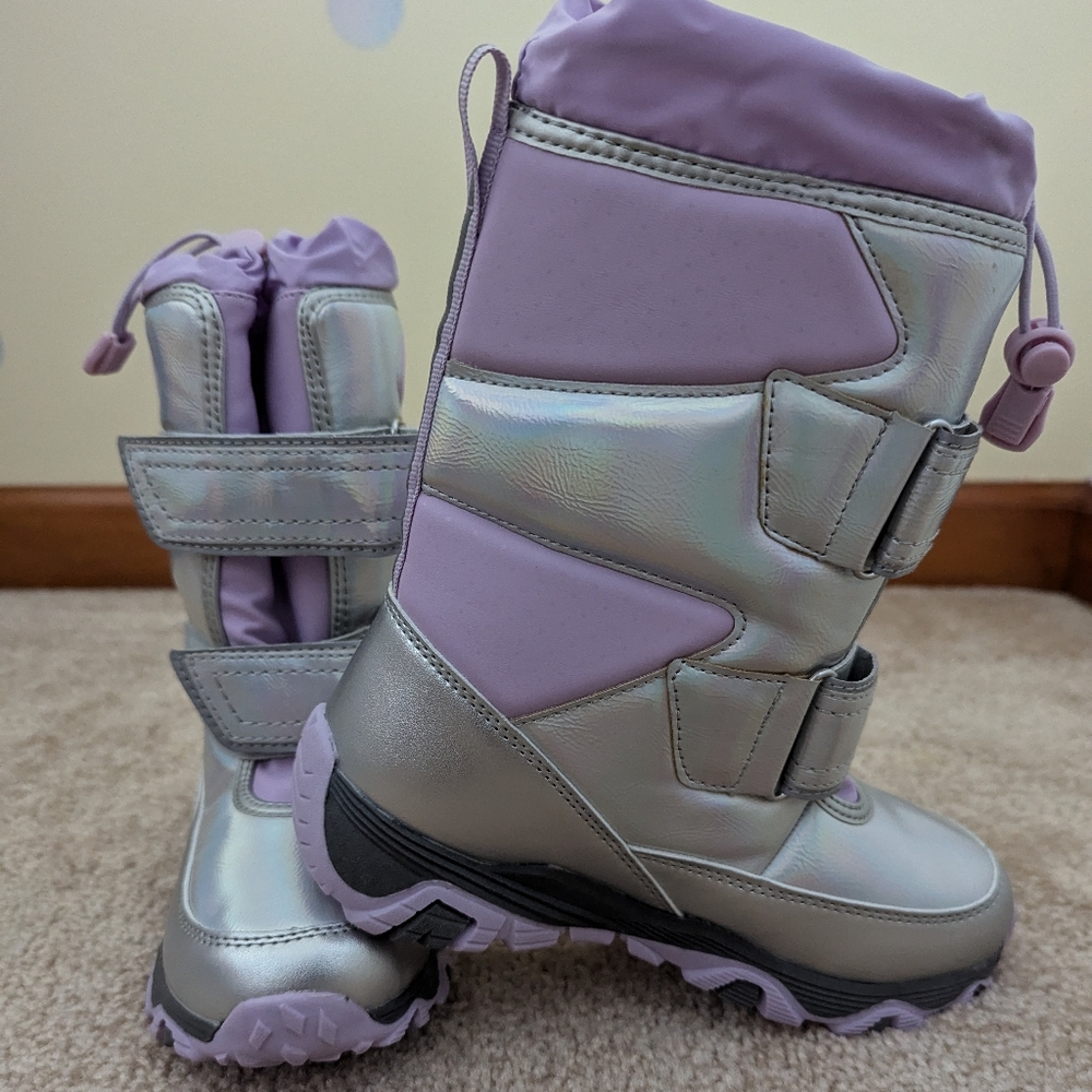 NWT Lands End Winter Insulated Boots (Girls Size 2)